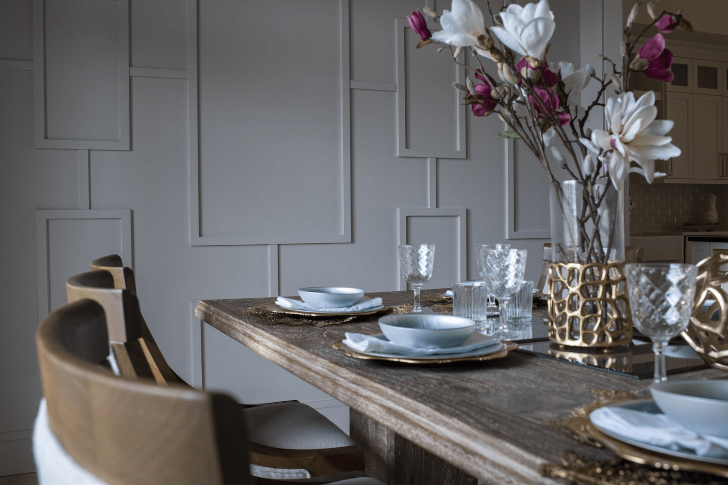 Dining room flooring | Johnston Paint & Decorating