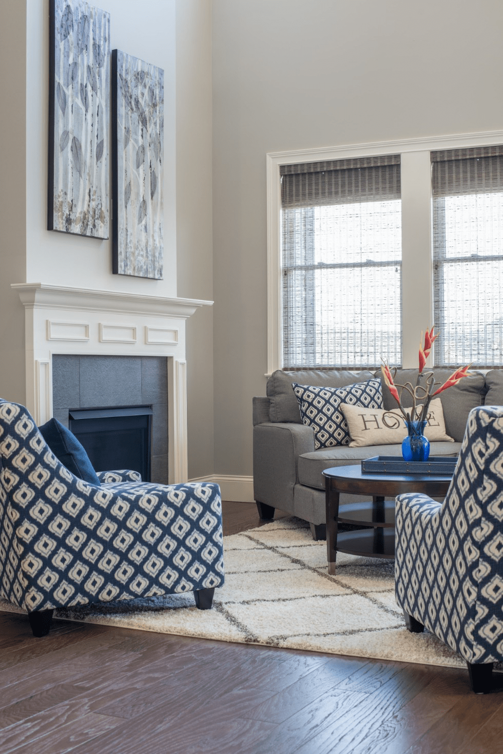 Living room flooring | Johnston Paint & Decorating