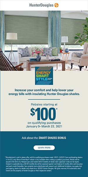 Hunter Douglas | Johnston Paint & Decorating