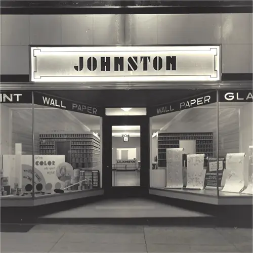 Historic Showroom Photo | Johnston Paint & Decorating
